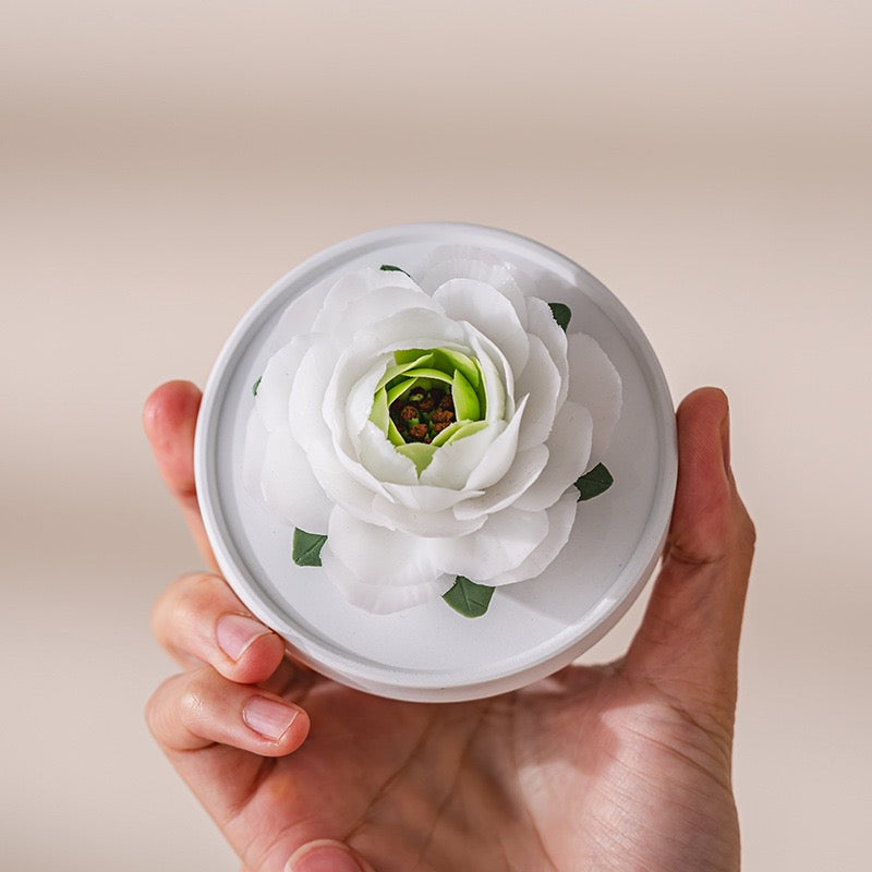 Handmade Ceramic Jasmine Aroma Diffuser Ornament