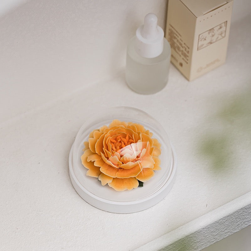 Handmade Ceramic Flower Fragrance Diffuser – Peony