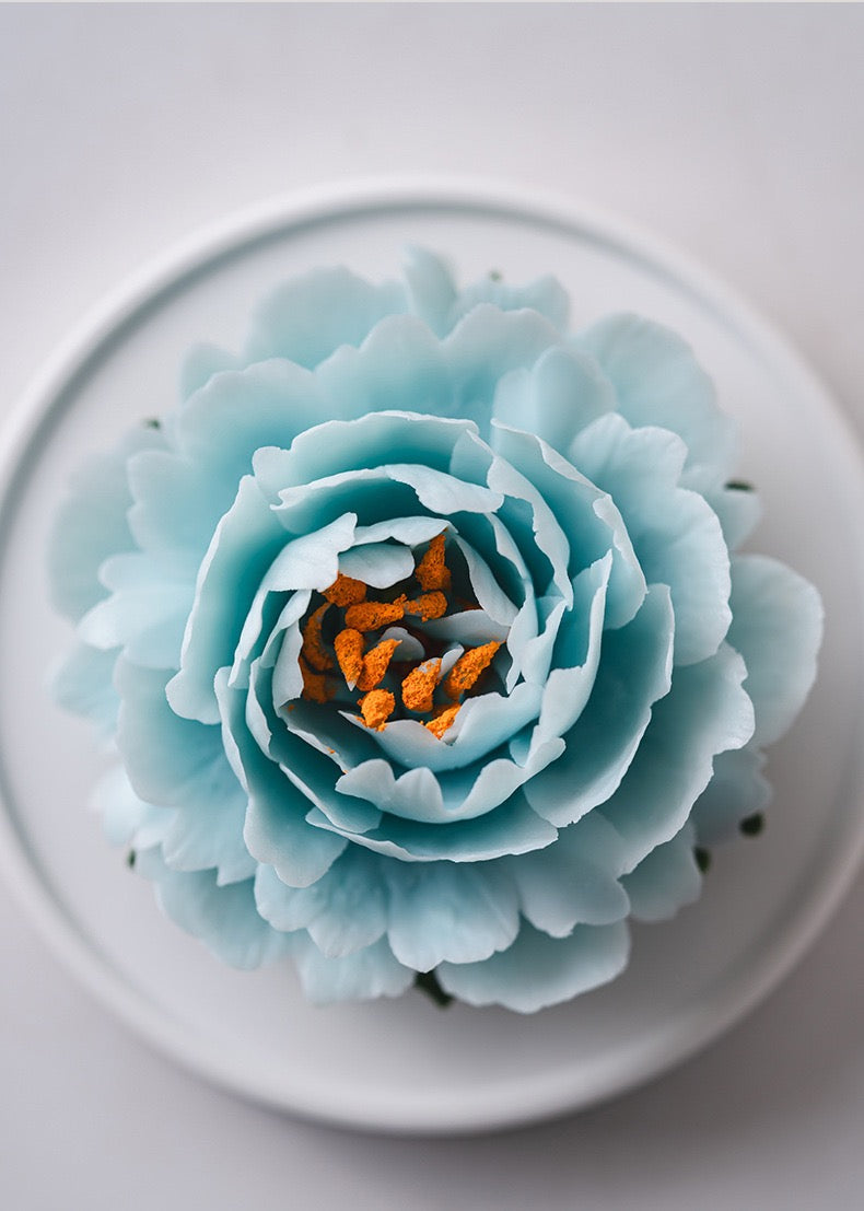 Handmade Ceramic Flower Fragrance Diffuser – Peony