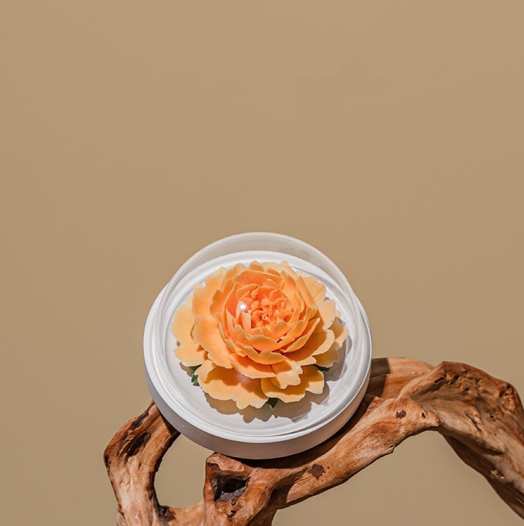 Handmade Ceramic Flower Fragrance Diffuser – Peony