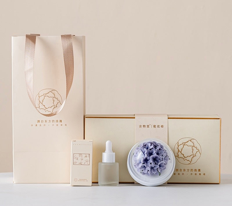 Hydrangea Handmade Ceramic Aroma Diffuser