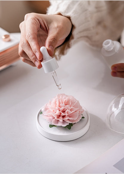 Hand-molded Ceramic Peony Aroma Diffuser