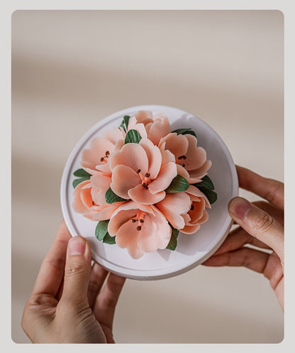 Hand-Molded Ceramic Flower Fragrance Diffuser – Tulip