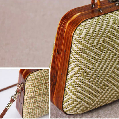 Handmade Rattan Woven Bag