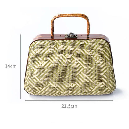 Handmade Rattan Woven Bag