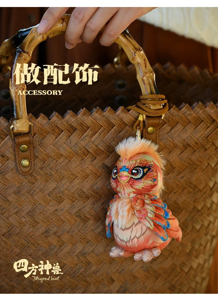 ICH Hand Embroidery Material Kit – Four Sacred Beasts – 3D Figurine Ornament