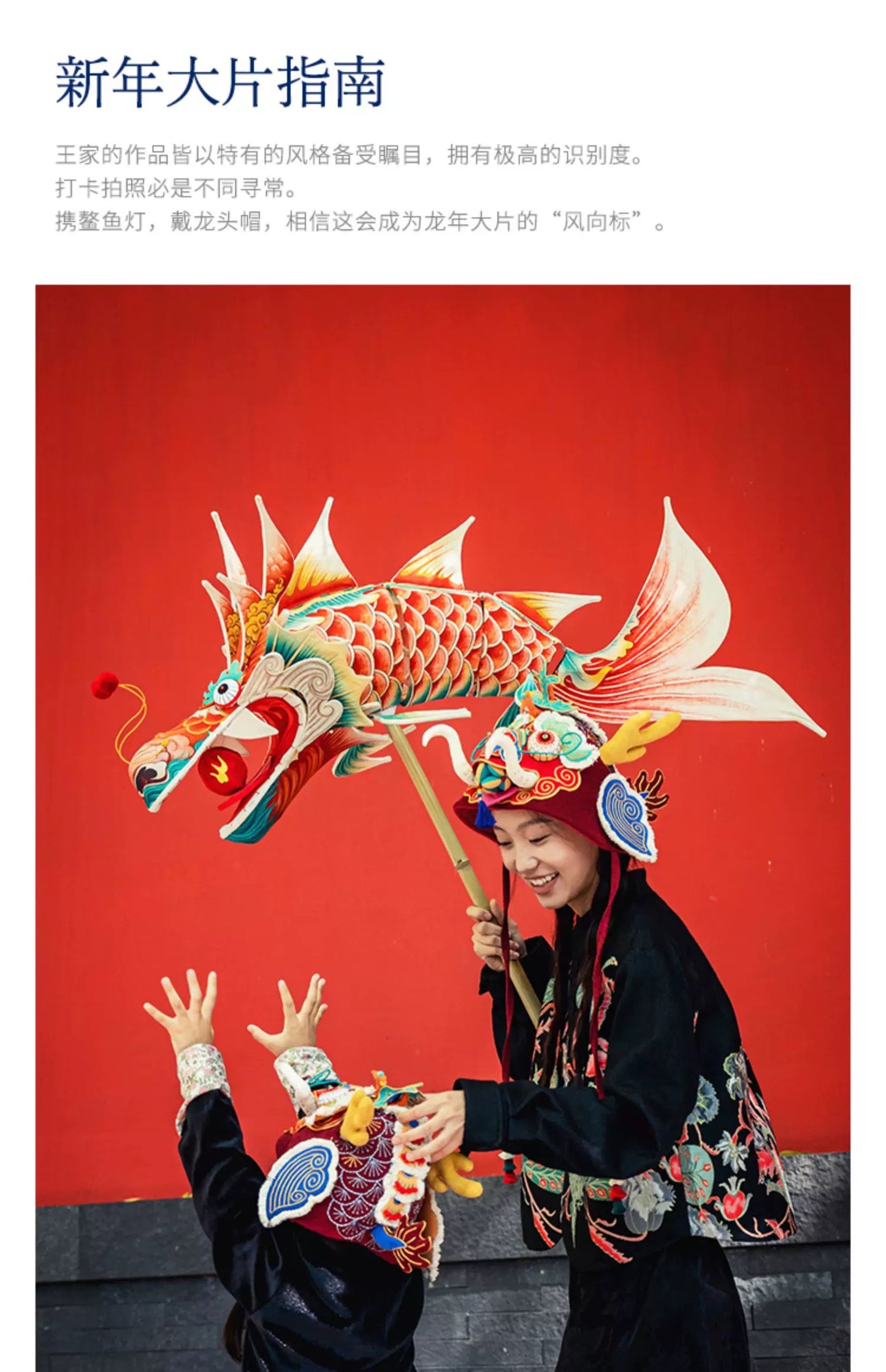 Dragon Head Cap - High-End Hand Embroidery