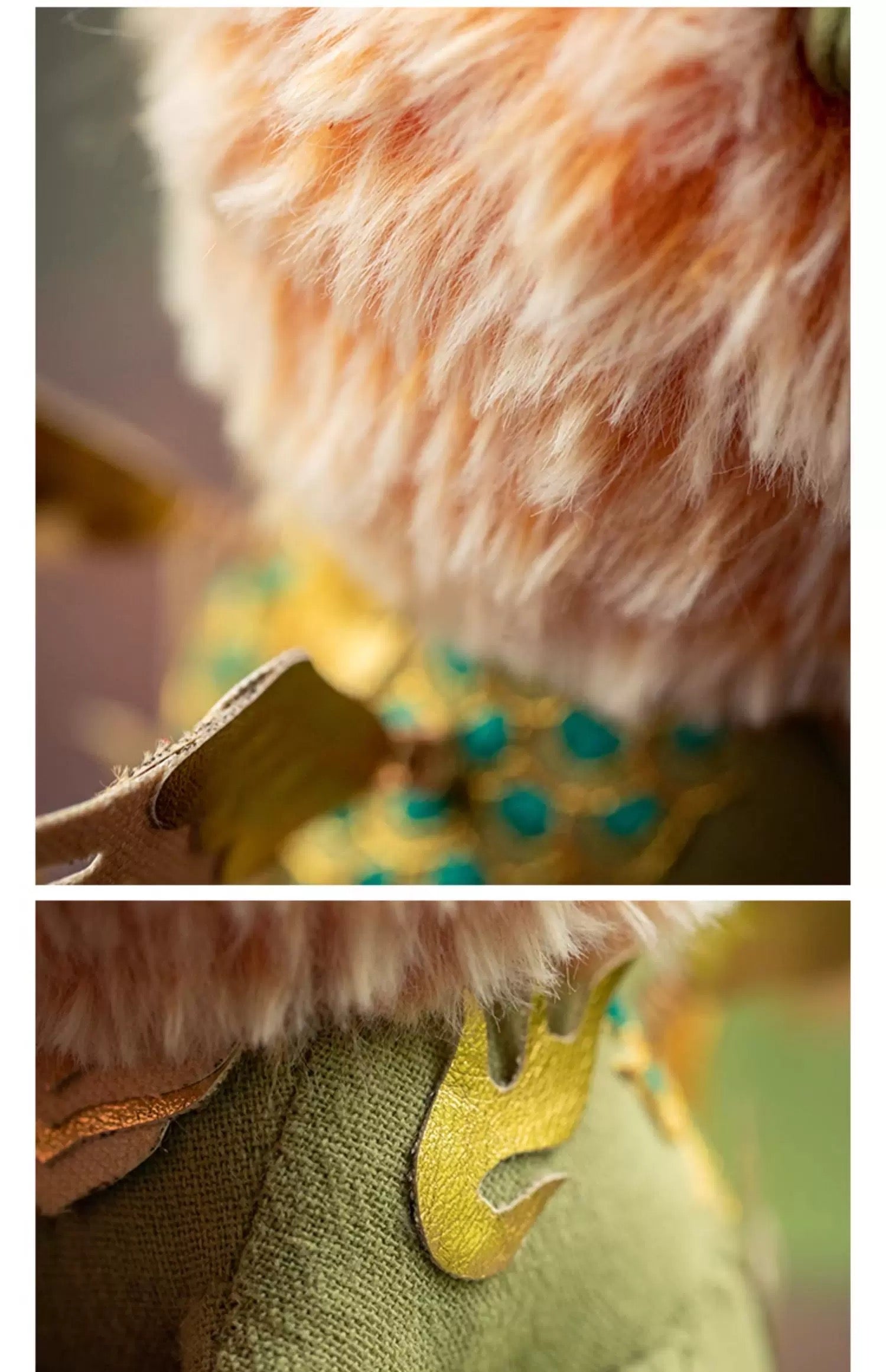 Handmade Embroidered Fragrance Sachet 3D Doll – Jade Qilin