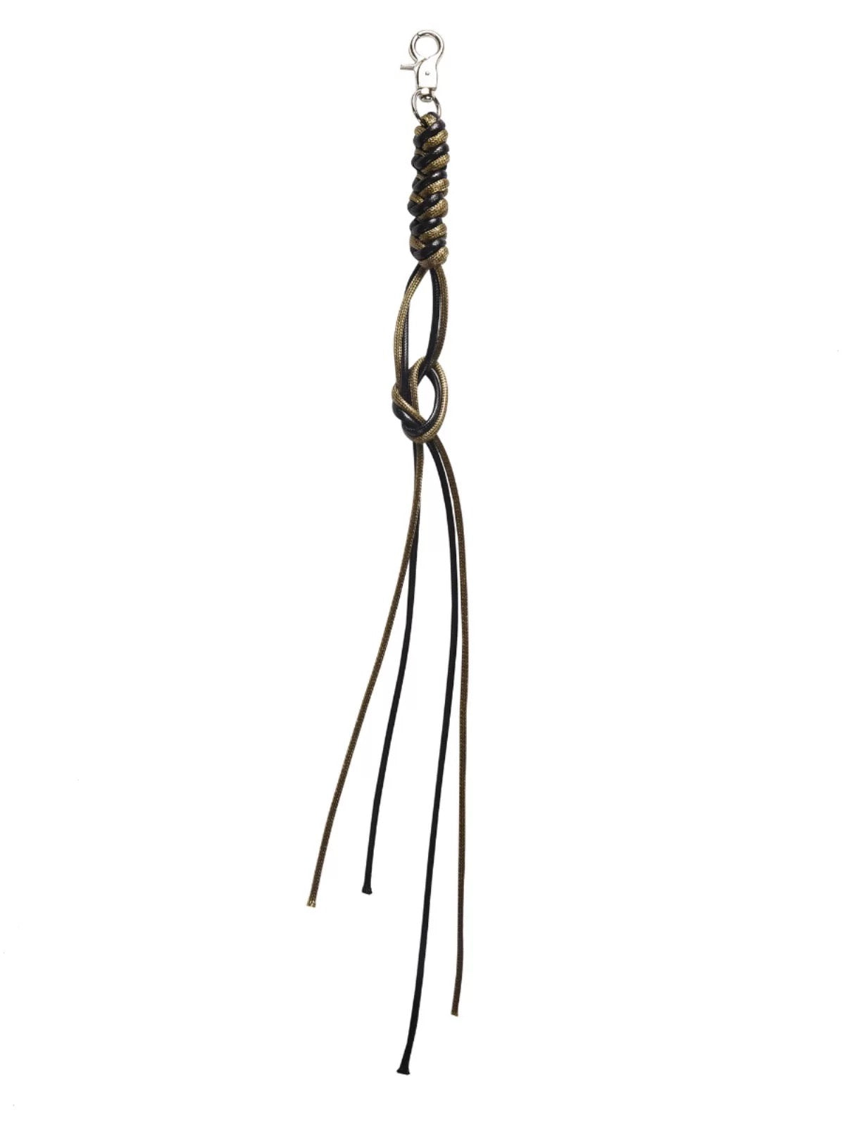 Handcrafted Woven Waxed Rope Pendant
