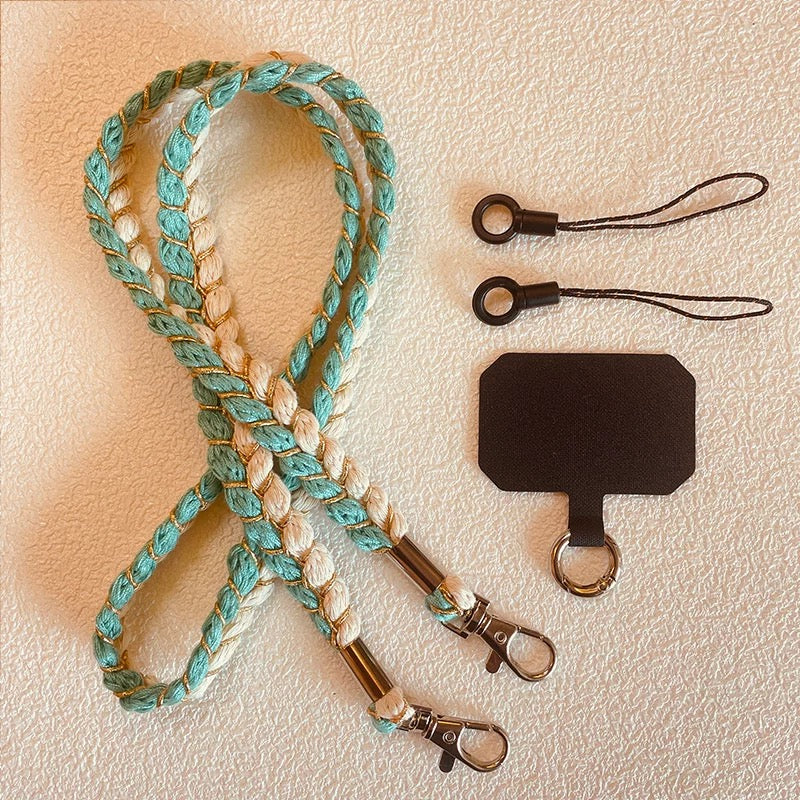 Handcrafted Woven Mobile Phone Sling Strap