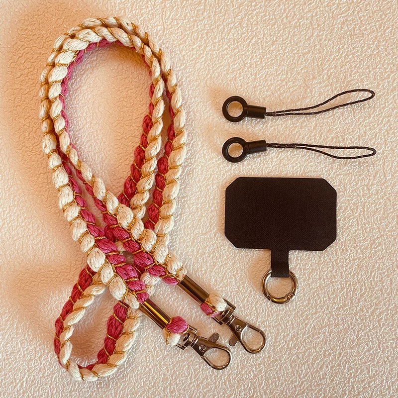 Handcrafted Woven Mobile Phone Sling Strap