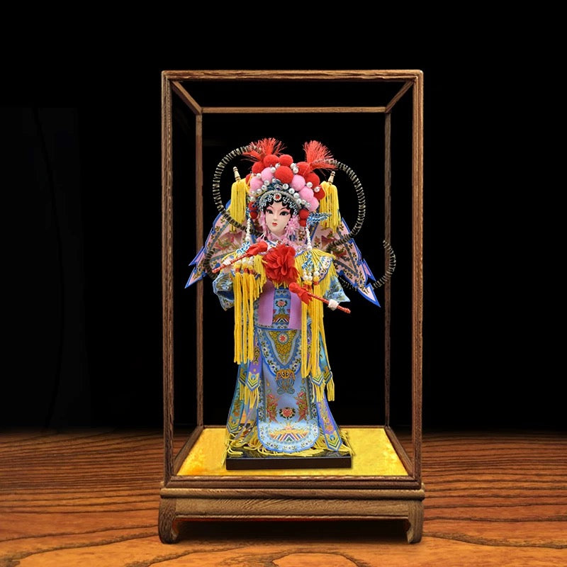 Beijing Peking Opera Silk Figure Ornament – A Gift with Distinctly Chinese Characteristics
