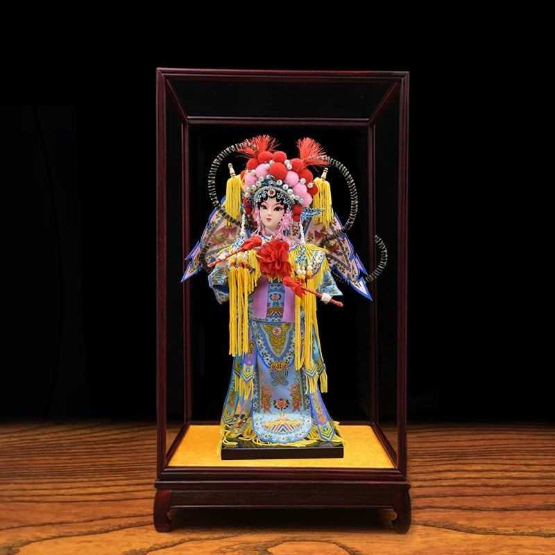 Beijing Peking Opera Silk Figure Ornament – A Gift with Distinctly Chinese Characteristics