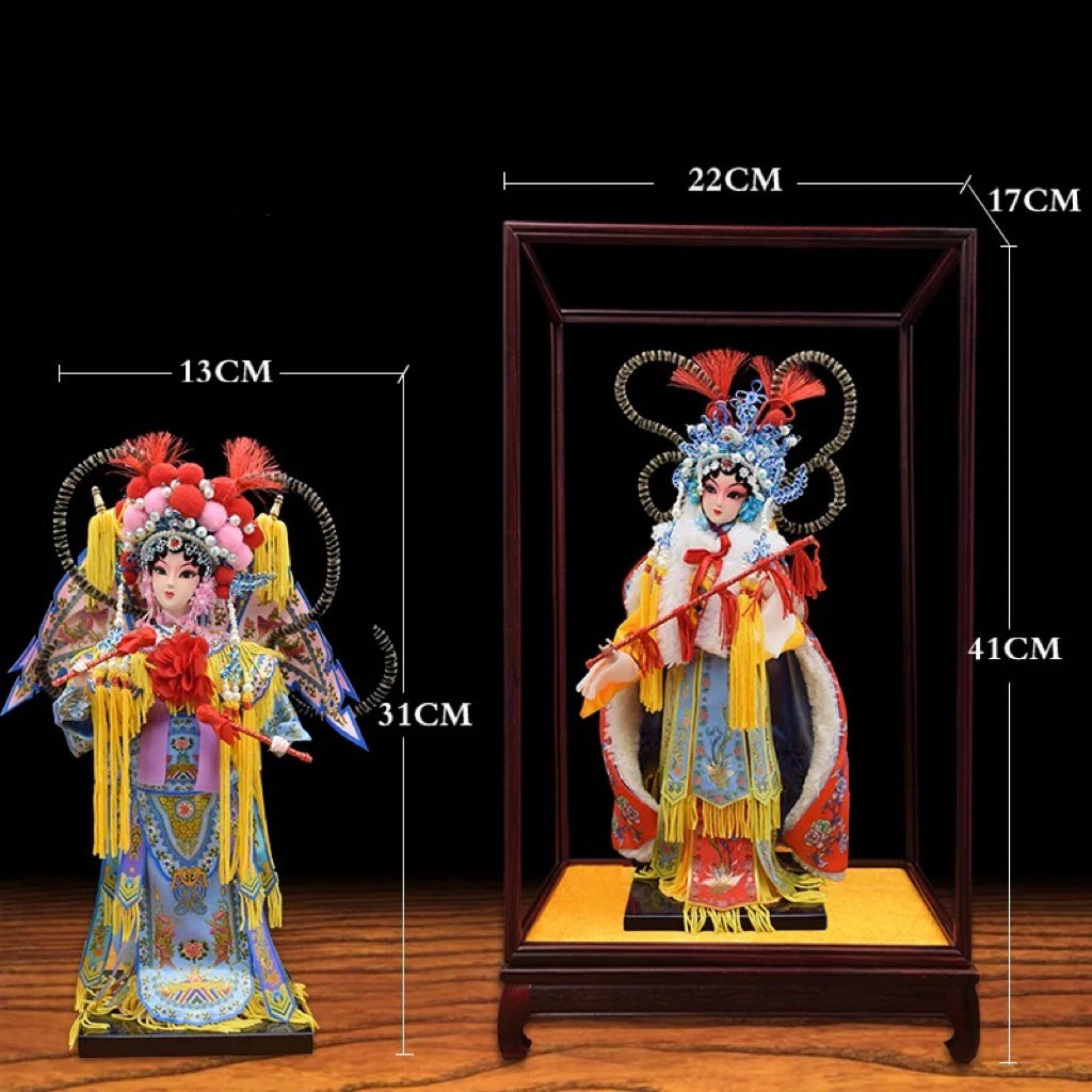Beijing Peking Opera Silk Figure Ornament – A Gift with Distinctly Chinese Characteristics