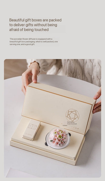 Hydrangea Handmade Ceramic Aroma Diffuser