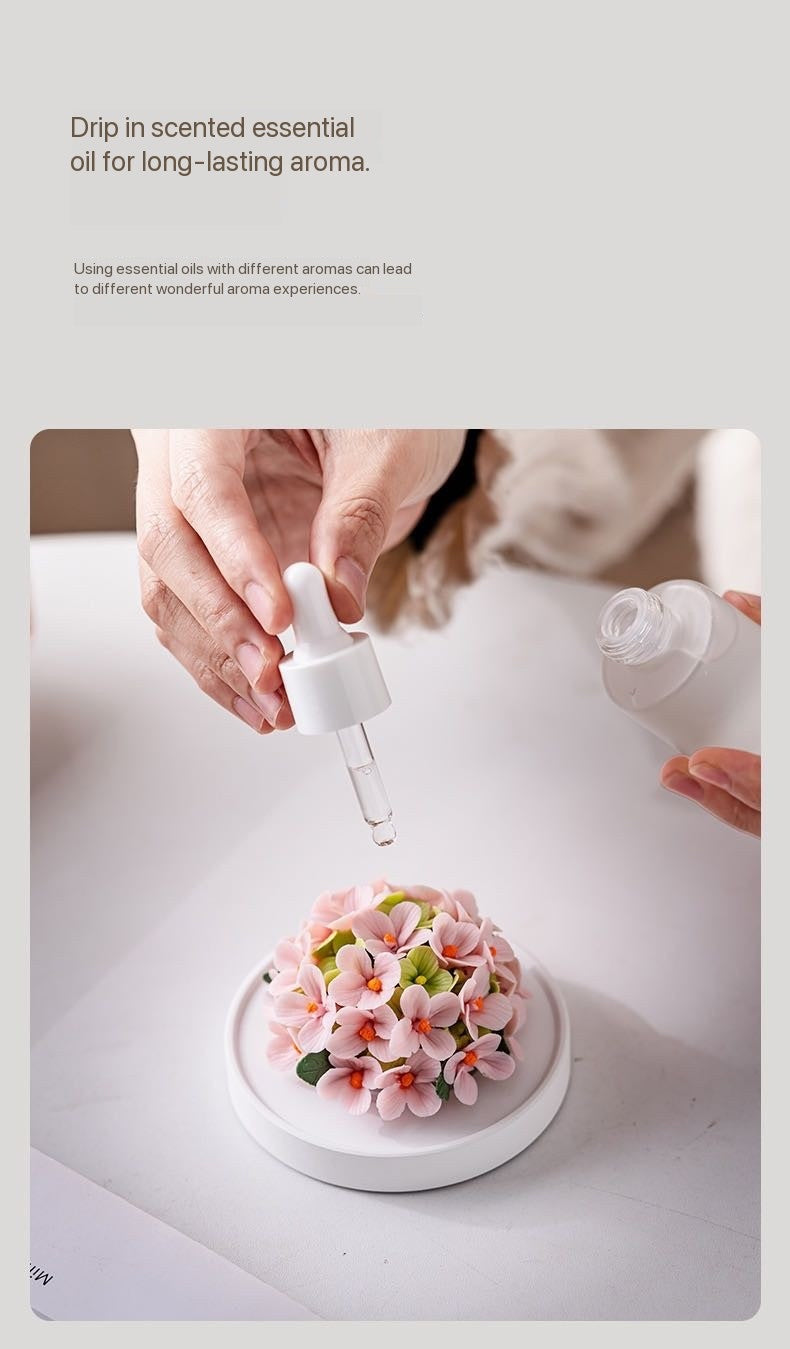 Hydrangea Handmade Ceramic Aroma Diffuser