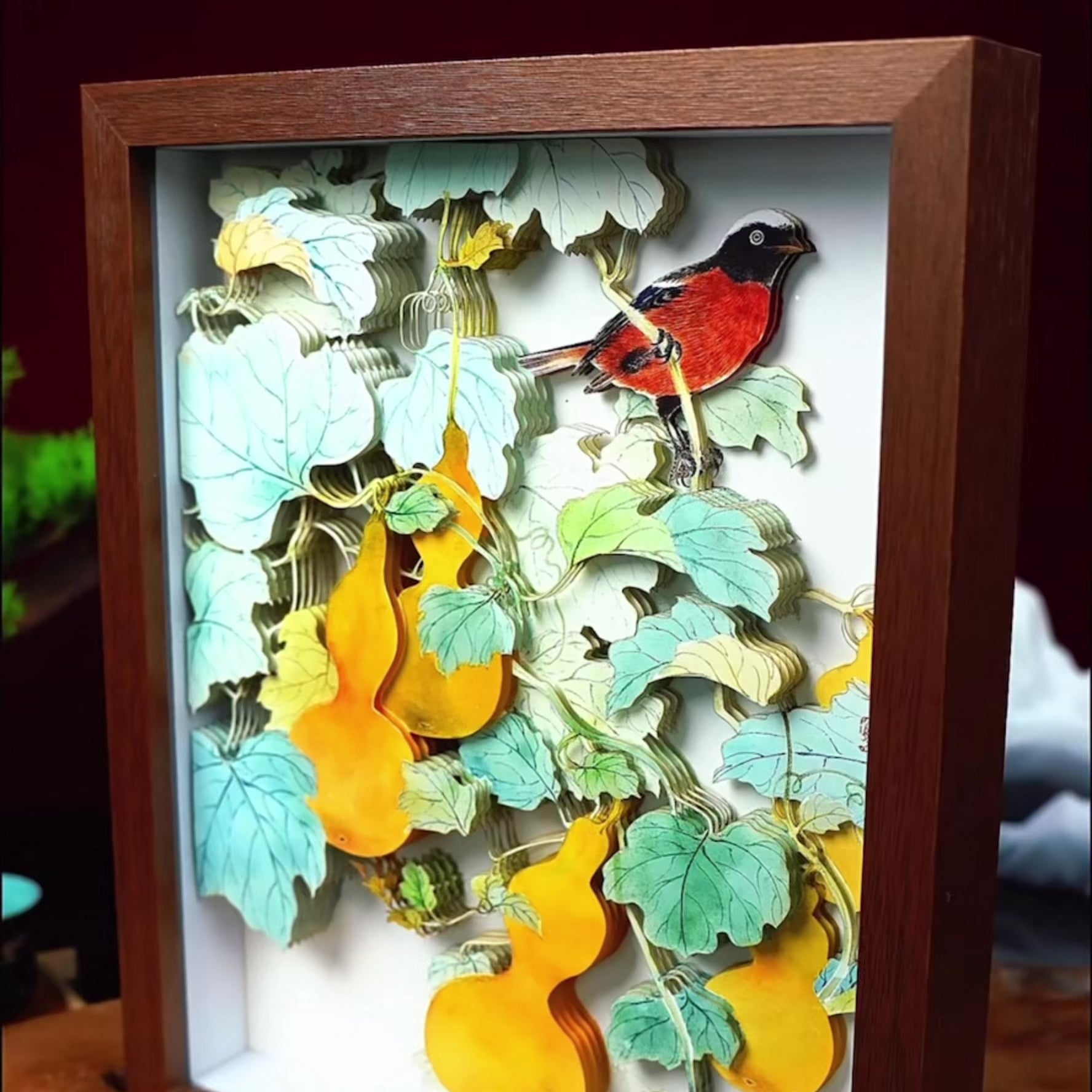 Fortune & Prosperity Magpie: Intangible Cultural Heritage Ornament Gift